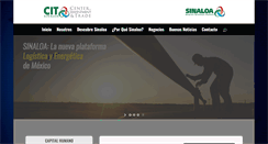 Desktop Screenshot of citsinaloa.gob.mx